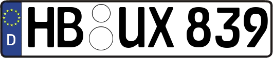 HB-UX839