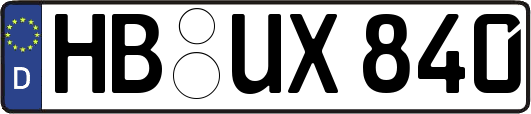 HB-UX840