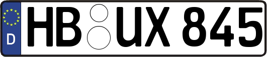 HB-UX845