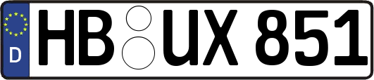 HB-UX851
