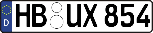 HB-UX854