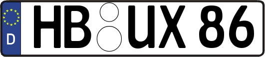 HB-UX86