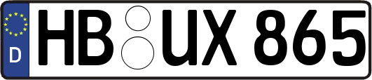 HB-UX865
