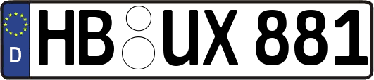 HB-UX881
