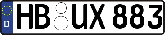 HB-UX883