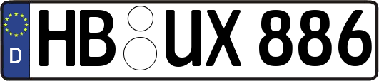 HB-UX886