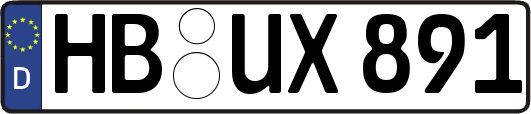 HB-UX891
