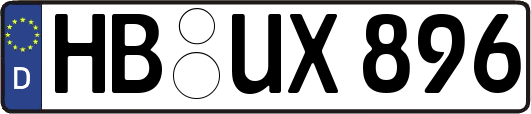 HB-UX896