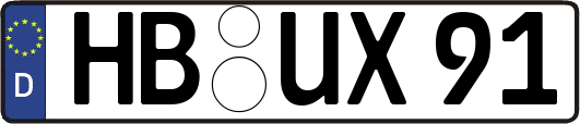 HB-UX91