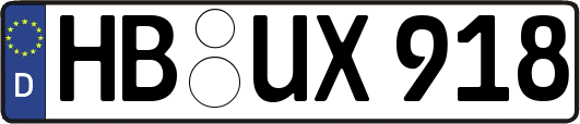 HB-UX918