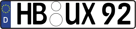 HB-UX92