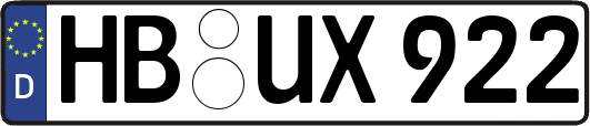 HB-UX922