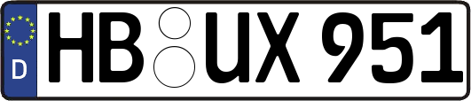 HB-UX951