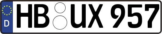 HB-UX957