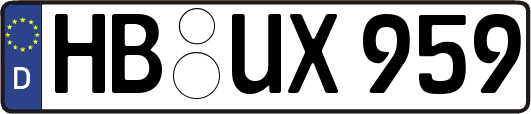 HB-UX959