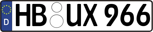 HB-UX966