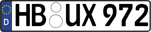 HB-UX972