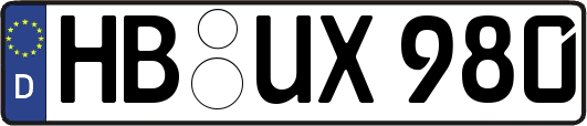 HB-UX980