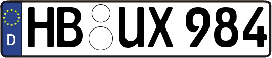 HB-UX984