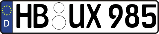HB-UX985