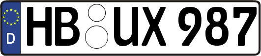 HB-UX987