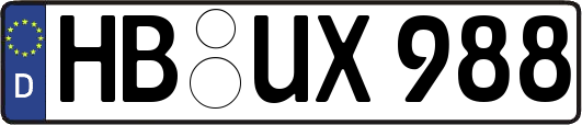 HB-UX988