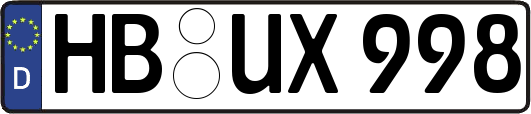 HB-UX998