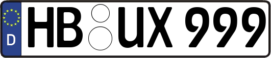 HB-UX999