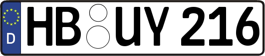 HB-UY216
