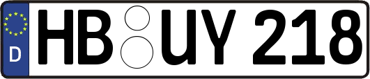 HB-UY218