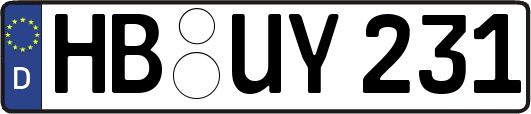 HB-UY231