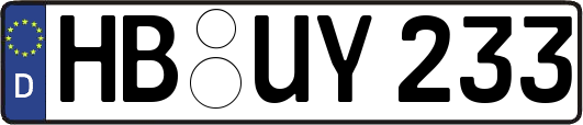 HB-UY233
