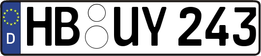 HB-UY243