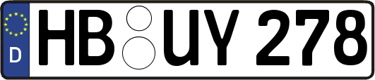 HB-UY278