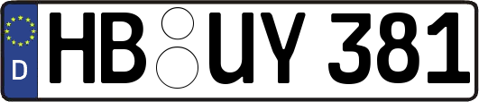HB-UY381