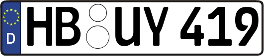 HB-UY419