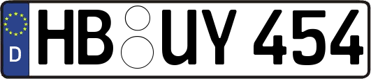 HB-UY454