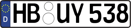 HB-UY538