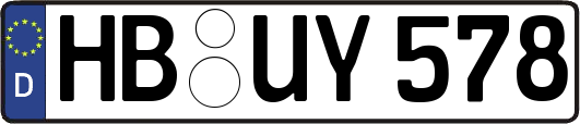 HB-UY578
