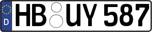 HB-UY587
