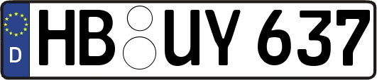 HB-UY637