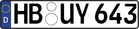 HB-UY643