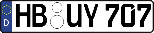 HB-UY707