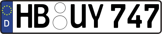 HB-UY747