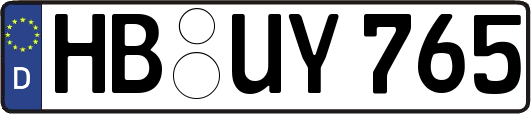 HB-UY765