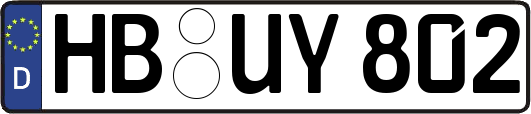 HB-UY802