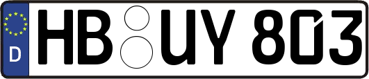 HB-UY803