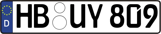HB-UY809