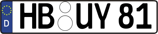 HB-UY81