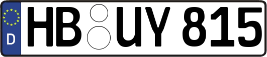 HB-UY815